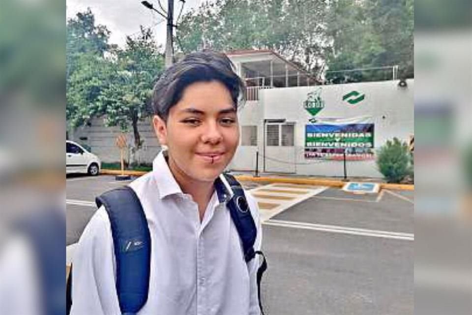 Hugo Ángeles acude a su escuela, pero solo para actividades de los talleres.