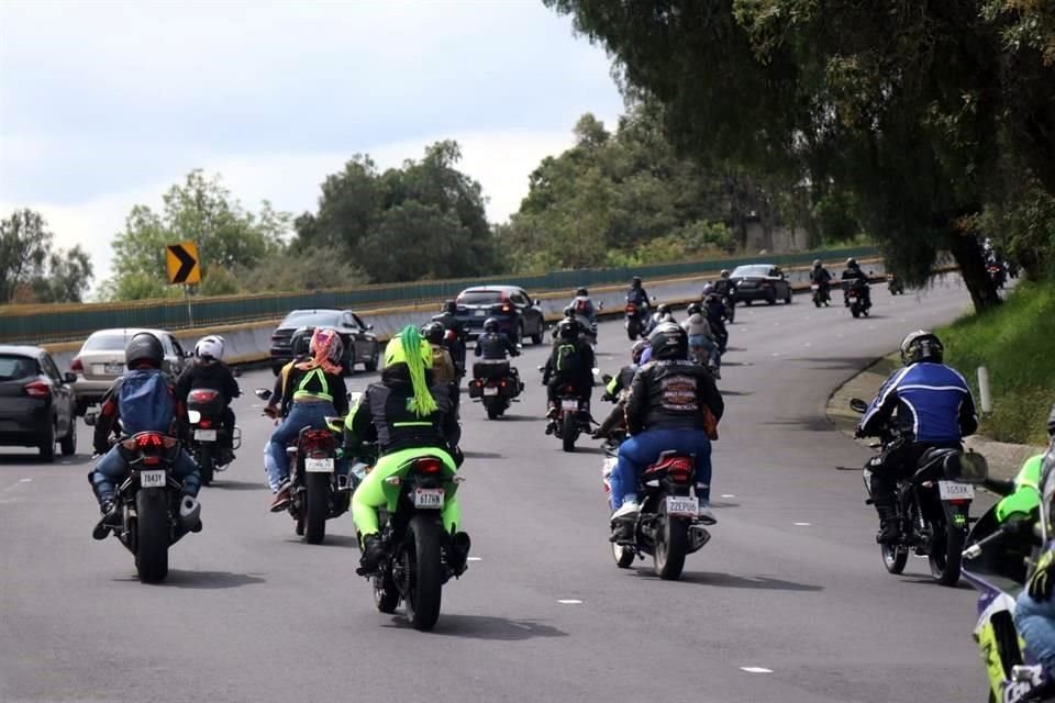 La rodada fue organizada por familiares de Anny y Raptors XZ.
