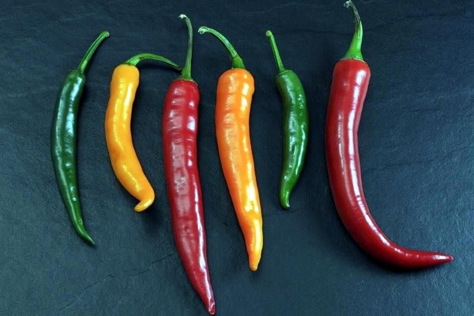 El chile en casi todas sus variedades aporta nutrientes y estimula procesos en el cuerpo, pero en exceso puede irritar el estómago.