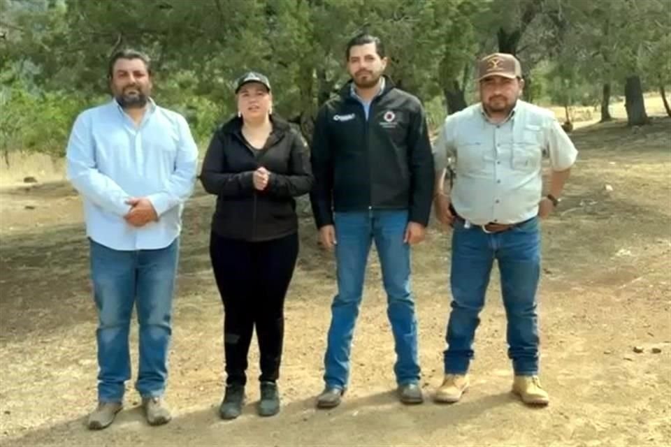 En un video, Ana Karen Sánchez Flores, Alcaldesa de Arteaga, dio a conocer el desplome del helicóptero e informó que no se registraron víctimas mortales.
