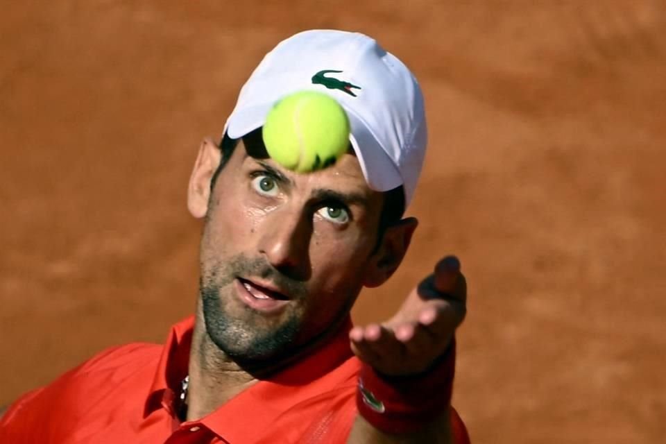 Novak Djokovic no jugará el Masters 1000 de Roma, torneo que se da a menos de un mes del inicio de Roland Garros.