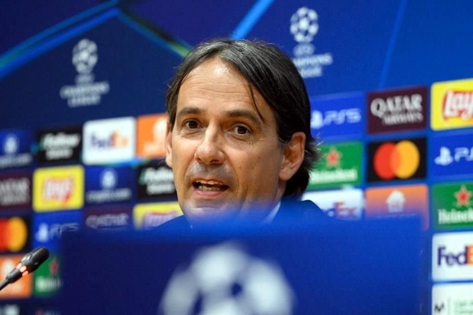 Espera Simone Inzaghi un partido complicado ante el Barcelona.