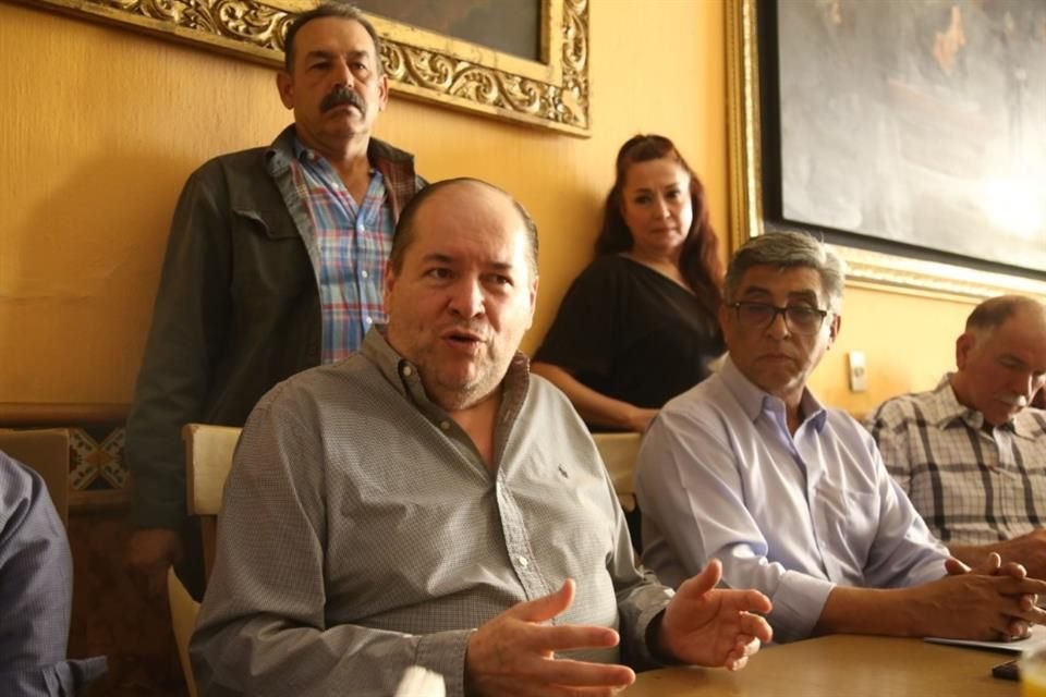 Luis Rabinal González Rodríguez, albacea de la sucesión de su padre, José Luis González Sánchez.