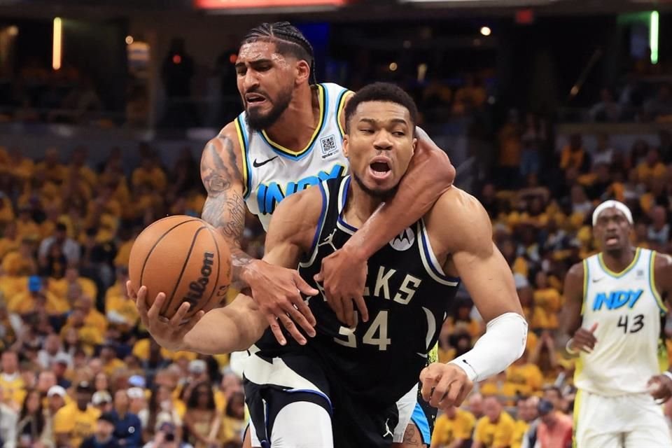 Los Pacers volvieron a dejar fuera a Giannis Antetokounmpo y sus Bucks.