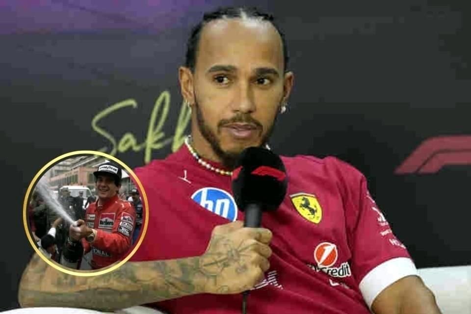 Lewis Hamilton siempre ha reconocido su admiración por Ayrton Senna.