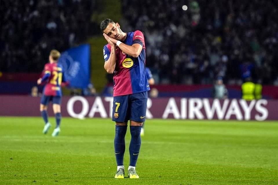 El Barcelona logró evitar la derrota.