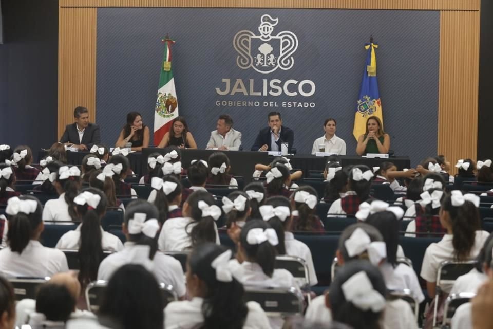 El Gobierno de Jalisco y la Secretaría de Innovación, Ciencia y Tecnología presentaron el programa 'Reto Emprende Kids Al Estilo Jalisco'.