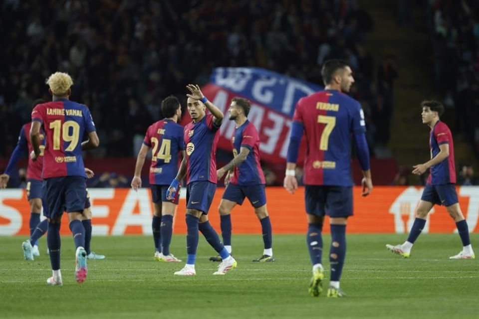 El Barcelona empató en casa con el Inter de Milán.