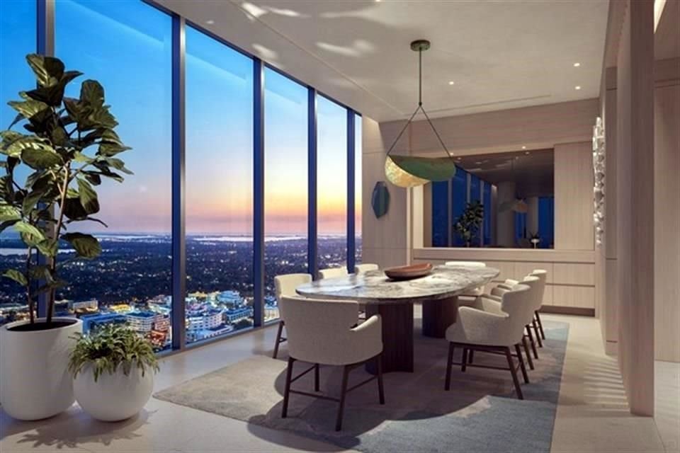 Cada residencia incluirá balcones privados para disfrutar de vistas expansivas de la bahía y el paisaje urbano.