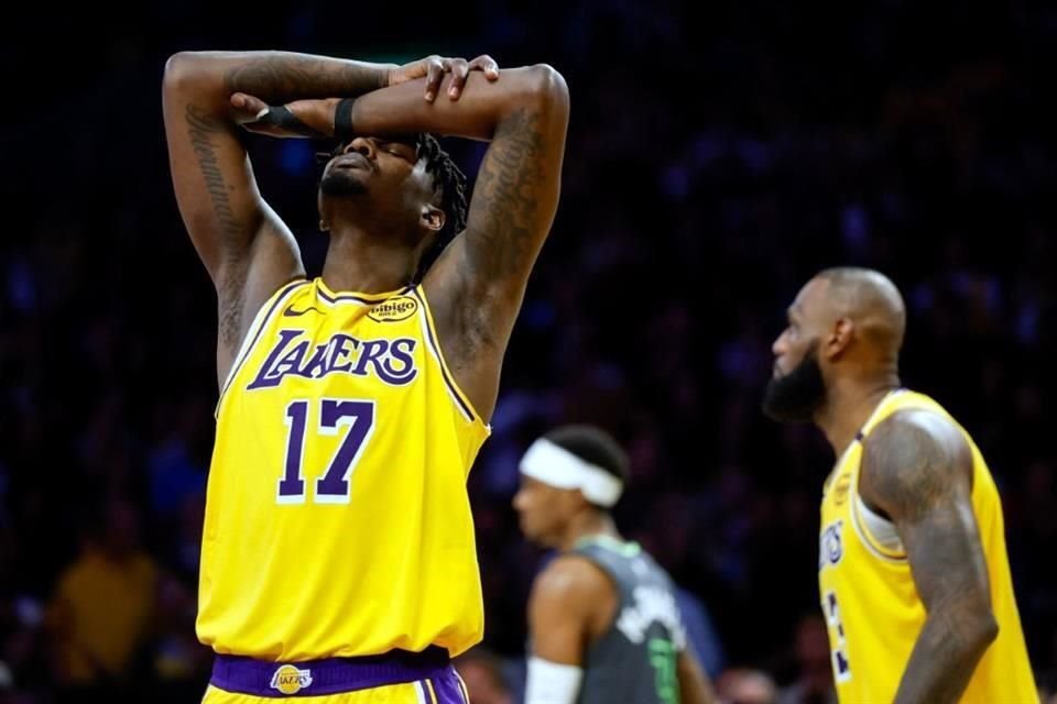 Dorian Finney se lamenta tras quedar fuera de los playoffs.