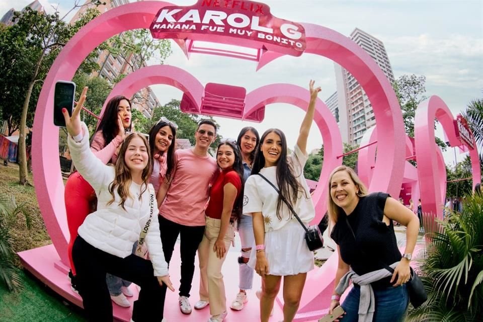 Hubo muchas oportunidades para tomarse la foto del recuerdo.