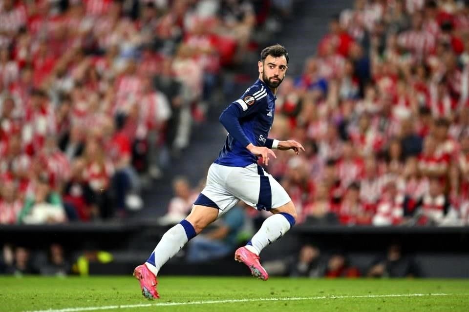 Bruno Fernandes fue la figura del partido.