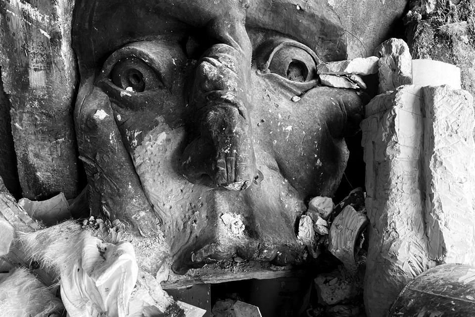 Pieza de la exposición 'La mirada del Infeliz', de El infeliz, que estará en el Museo Raúl Anguiano en Guadalajara.
