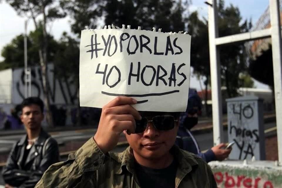 Bancada del PT en San Lázaro informó que en el próximo periodo de sesiones retomará 'con fuerza' reforma para reducir la jornada laboral.