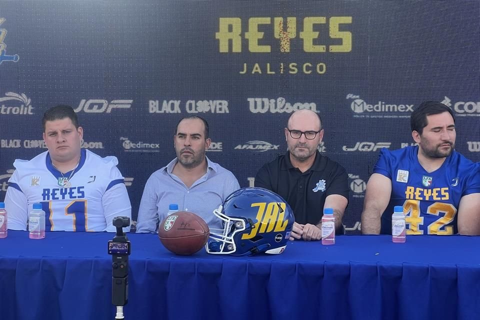 Con caras nuevas y bajo el mando del experimentado Carlos Rosado, los Reyes de Jalisco están listos para arrancar la temporada de la  Liga de Futbol Americano.