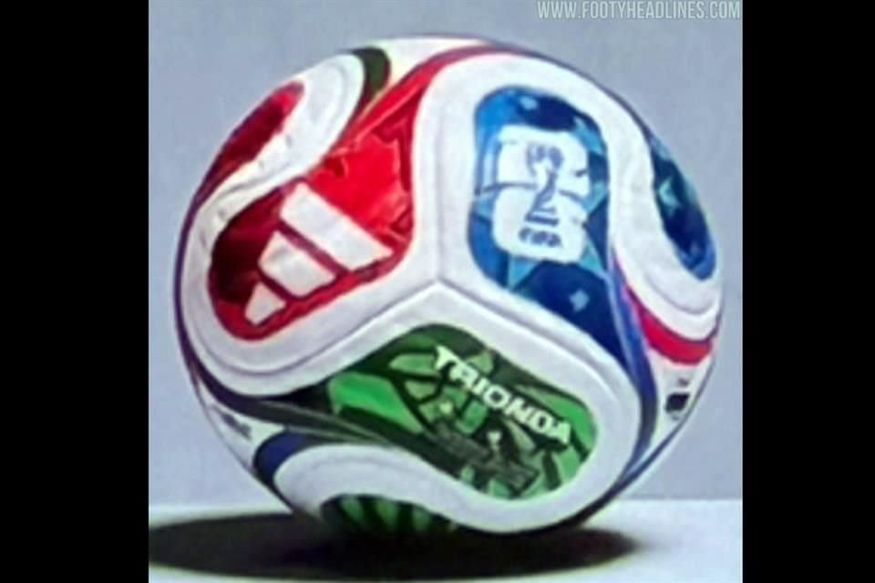 El posible balón del Mundial.