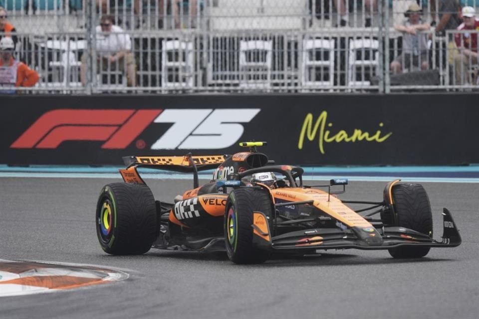Lando Norris demostró nuevamente el poder del McLaren.