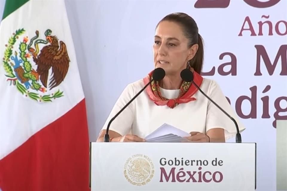 Confirma Sheinbaum propuesta de Trump de envío de Fuerzas Armadas de EU a México, pero rechaza ayuda porque se violaría soberanía nacional.