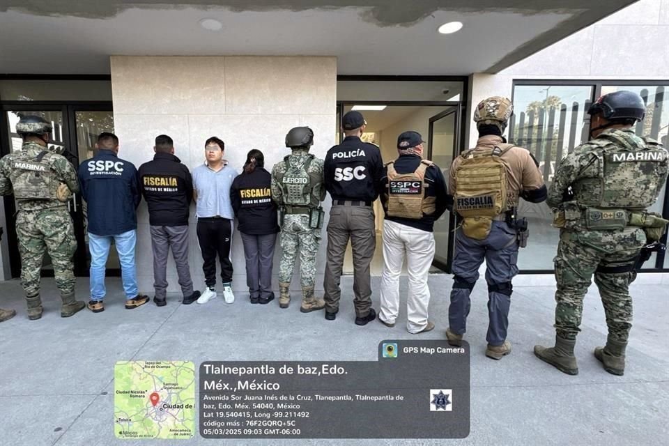 La Marina informó este sábado sobre la detención en Ecatepec, Estado de México, de Brando Salvador 'N', alias 'El Gastón', presunto líder del grupo delincuencial 'Los Gastones'.