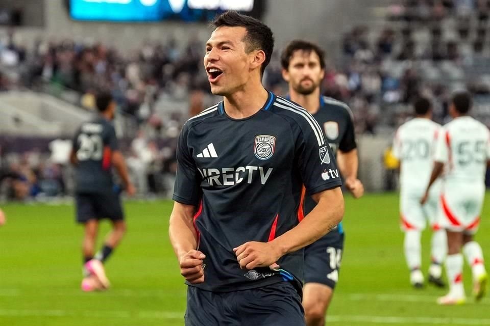 Hirving Lozano anotó doblete y dio una asistencia para comandar la goleada del San Diego FC sobre FC Dallas.