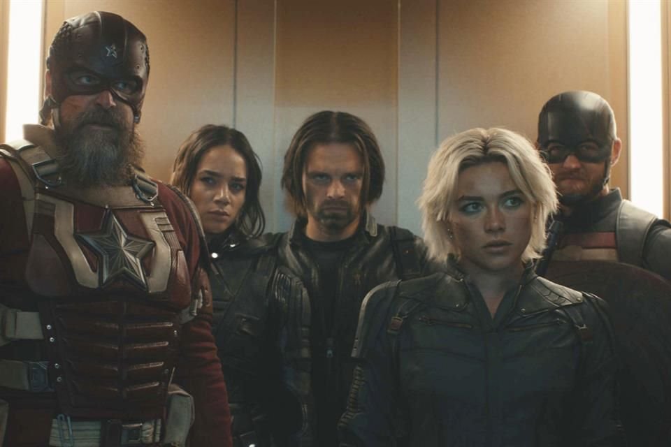 'Thunderbolts*' lidera la taquilla con 76 mdd y buenas críticas, pero no logra el impacto de los grandes éxitos pasados de Marvel.