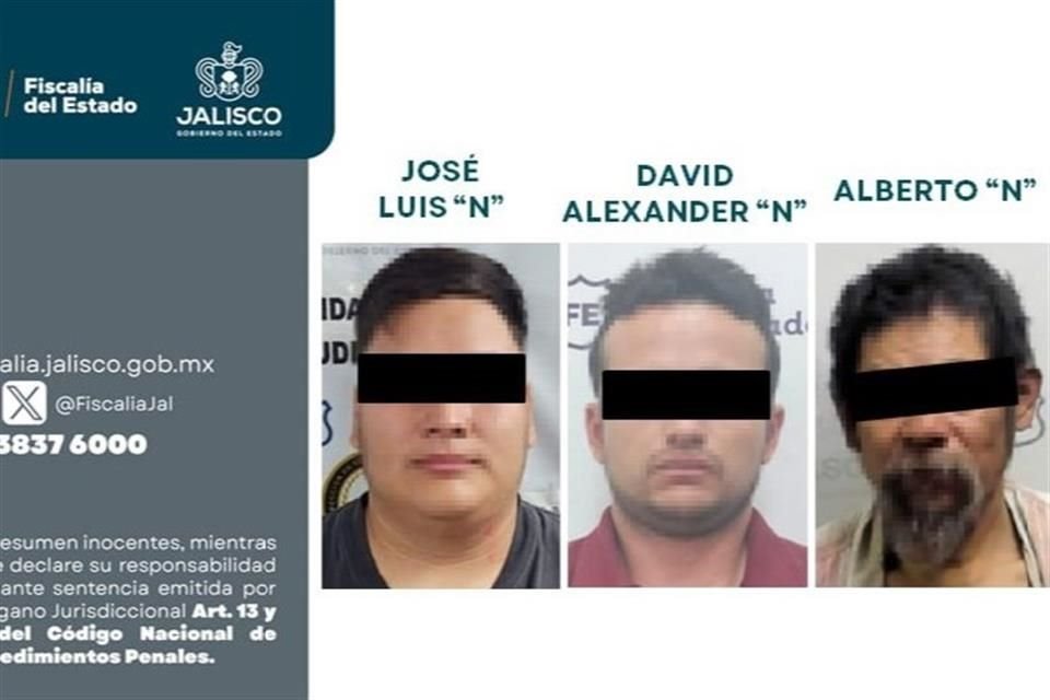 Tres personas fueron vinculadas a proceso por el delito de homicidio calificado en hechos distintos ocurridos en Zapopan.