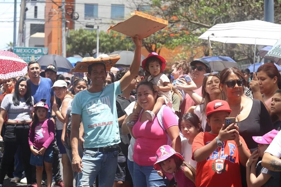 Al evento acudieron familias de toda el Área metropolitana de Guadalajara, con la finalidad de pasar el fin de semana juntos.