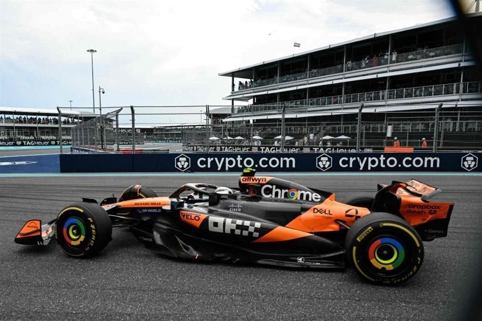 Lando Norris se recuperó de un mal inicio y subió al podio, para confirmar el 1-2 de McLaren.