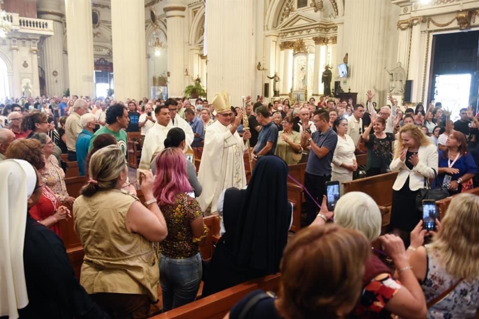 Exequias diocesanas por el papa Francisco.