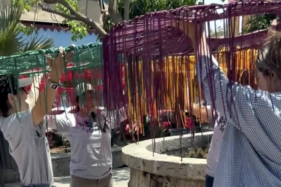 Pitaya Projesi'nin bir parçası olan Gölge Örmek.