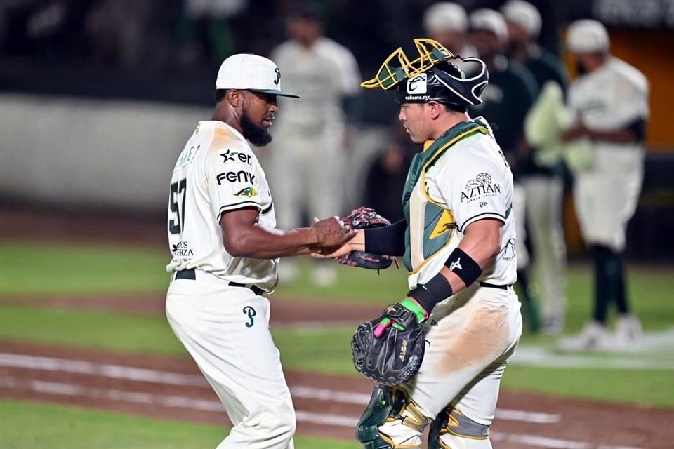 La novena de Puebla se basó en la buena actuación de sus lanzadores para quedarse con el primer juego de la serie.