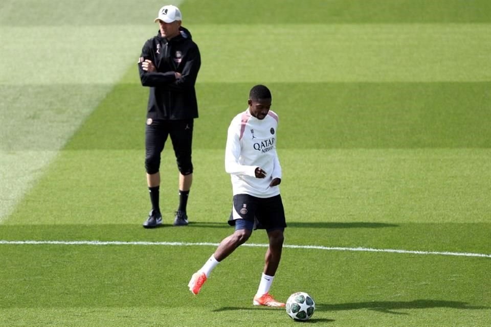 Dembélé estará en la convocatoria para la Semifinal de la Champions.