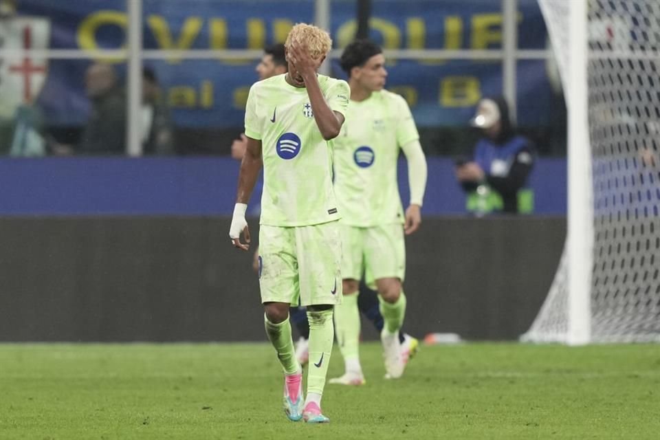 El Barcelona recibió siete goles en dos encuentros frente al Inter.