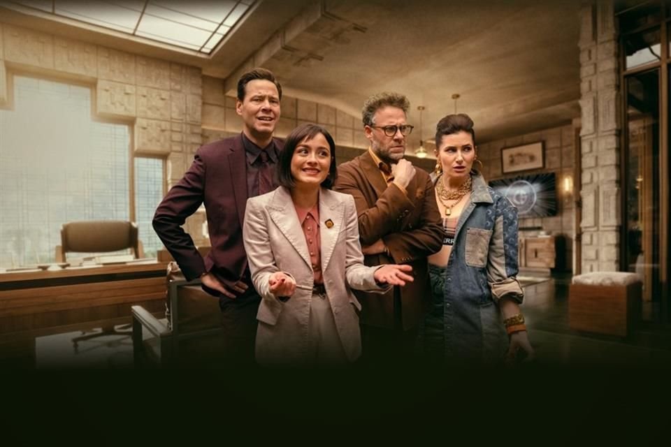 'El Estudio' reúne a un elenco estelar encabezado por Rogen, Catherine O'Hara, Kathryn Hahn, Ike Barinholtz, Chase Sui Wonders y Bryan Cranston.