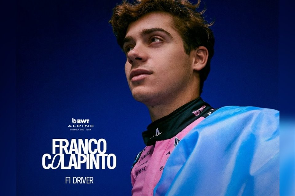 Alpine anunció que el argentino Franco Colapinto sustituirá al australiano Jack Doohan, al menos para los próximos 5 Grandes Premios de F1. 