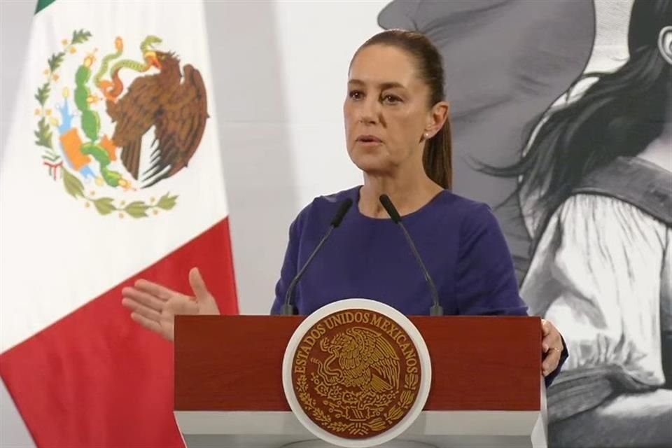 Claudia Sheinbaum, Presidenta de México.