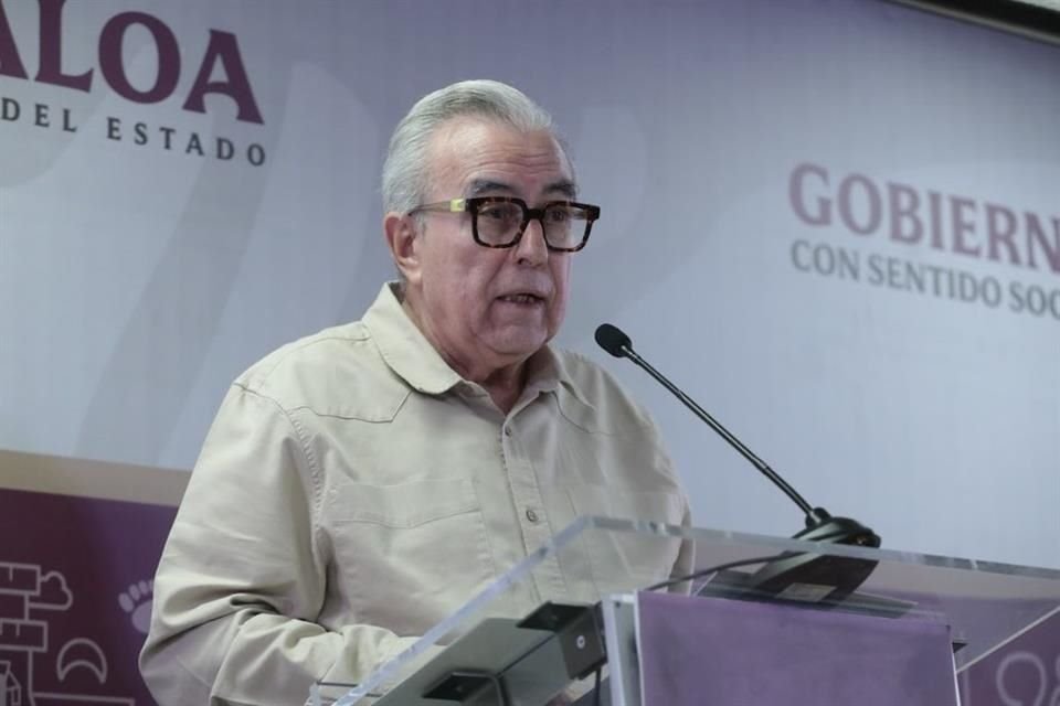 Rocha Moya emitió un mensaje en el que aseguró habrá justicia por el asesinato de dos niñas en Badiraguato, Sinaloa.