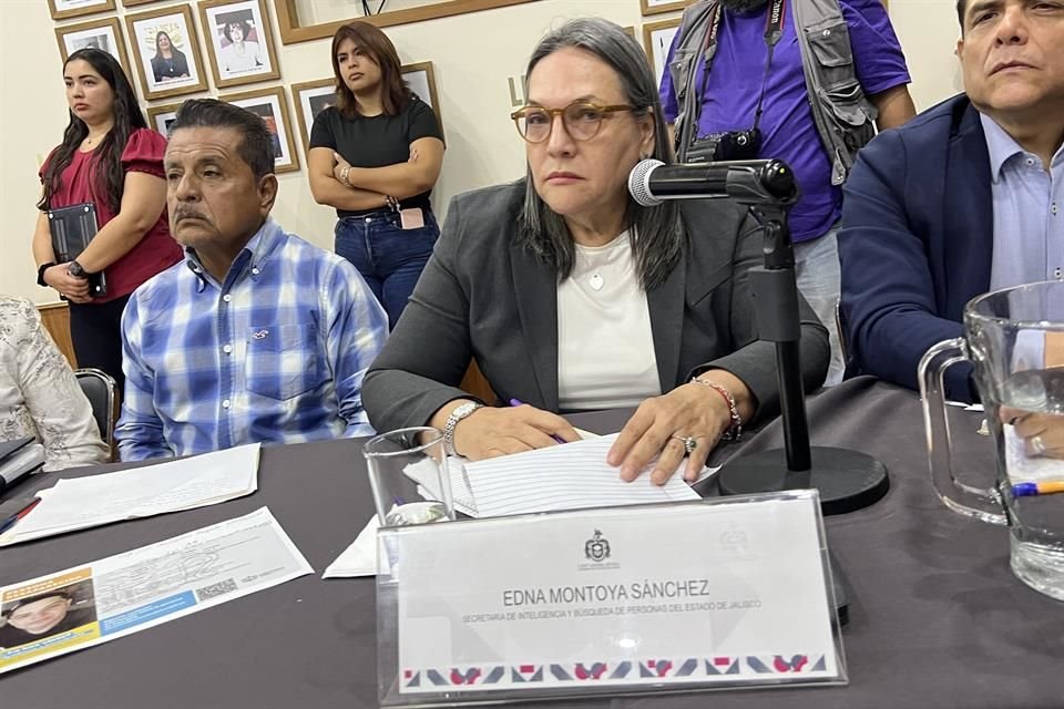 Edna Montoya Sánchez, titular de la Secretaría de Inteligencia y Búsqueda de Personas del Estado, presumió el trabajo de la dependencia contra reclutamiento.