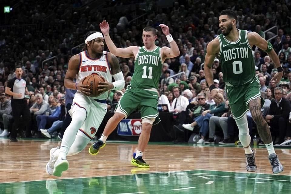 Los Knicks volvieron a sorprender a los Celtics y se ponen arriba en la serie 2-0.