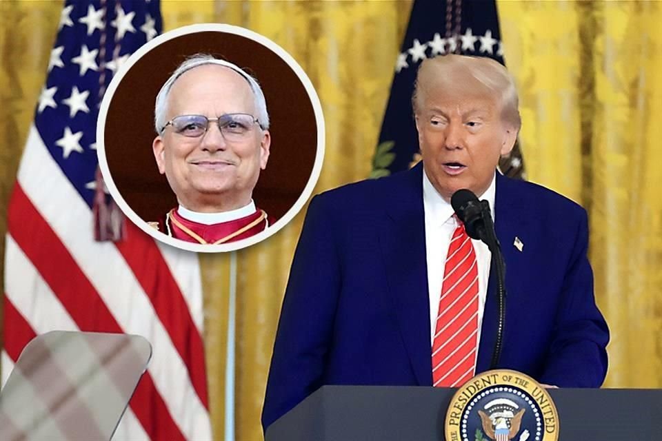 El Presidente Trump felicitó al Papa León XIV, destacando que es el primer Pontífice estadounidense, y dijo que espera conocerlo.