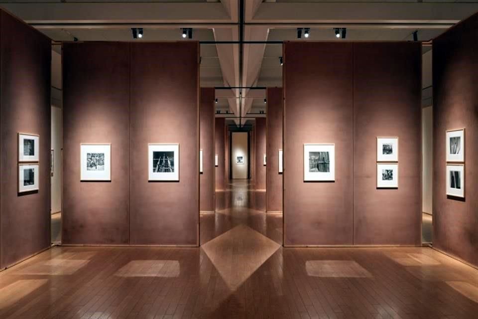 A museografia da exposição foi idealizada pelo arquiteto Mauricio Rocha, filho do fotógrafo. Os painéis centrais foram feitos com um material semelhante ao estuque e outros com papel de arroz.