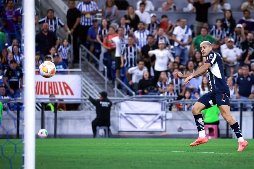 Germán Berterame es el segundo mejor goleador en el año futbolístico.
