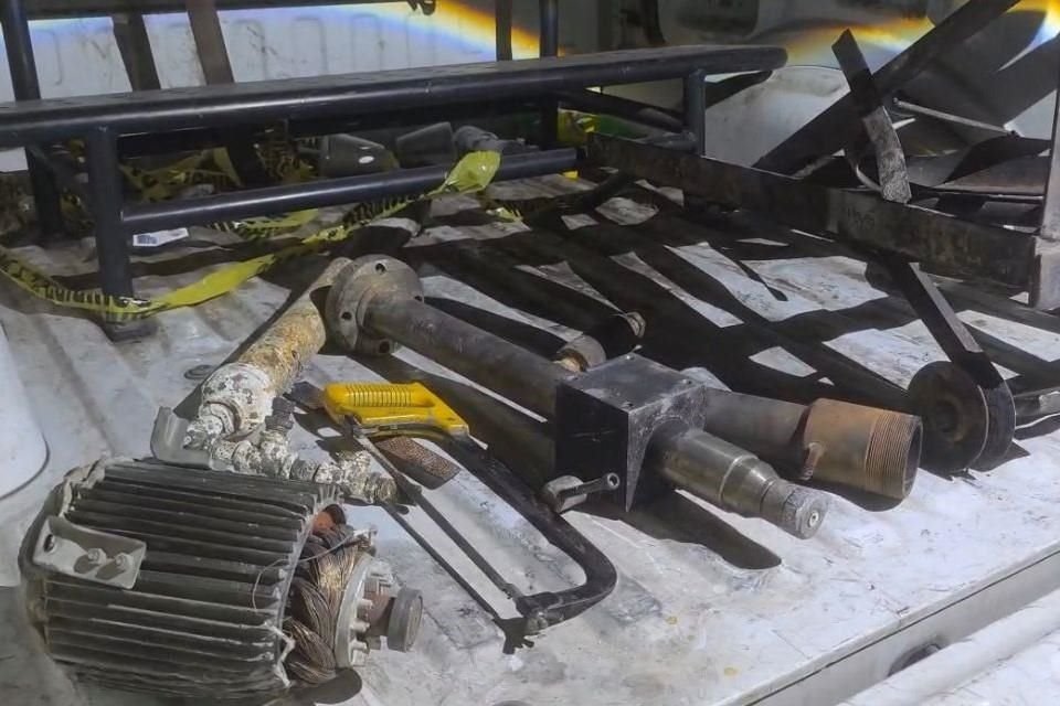 Los metales los robaron de los escombros de la zona donde se incendió una fábrica de aerosoles en la Colonia Álamo Industrial.