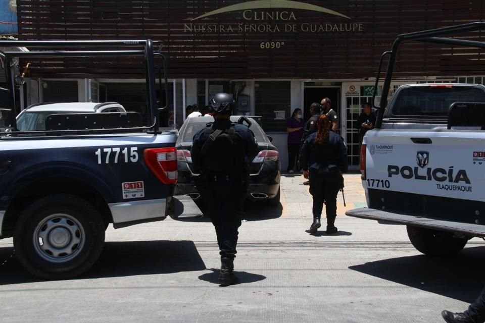 Los patrulleros le escoltaron hacia el hospital Nuestra señora de Guadalupe, cerca del Periférico Sur.