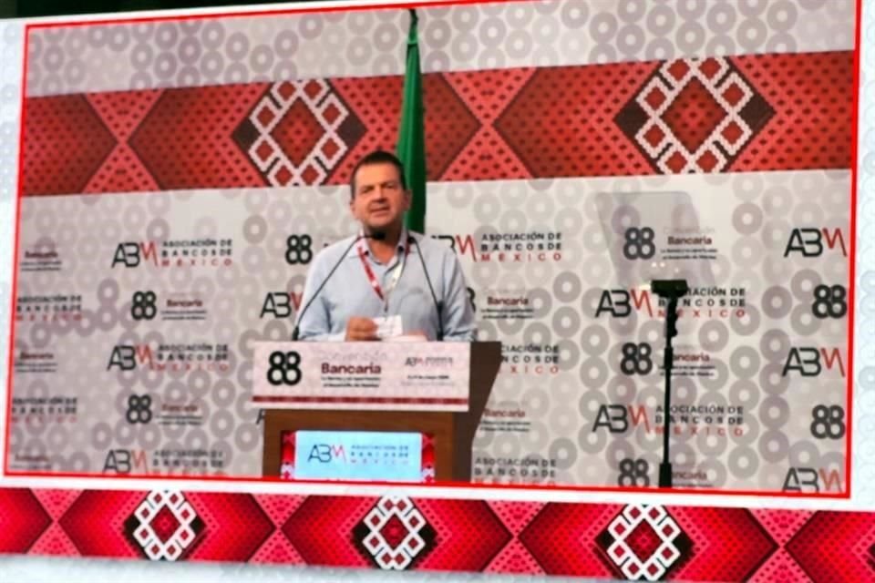 Emilio Romano Mussali, nuevo presidente de la Asociación de Bancos de México (ABM), en la clausura de la 88 Convención Bancaria.
