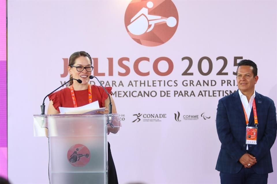 Lenia Ruvalcaba, coordinadora de analistas técnicos del deporte adaptado de la CONADE.