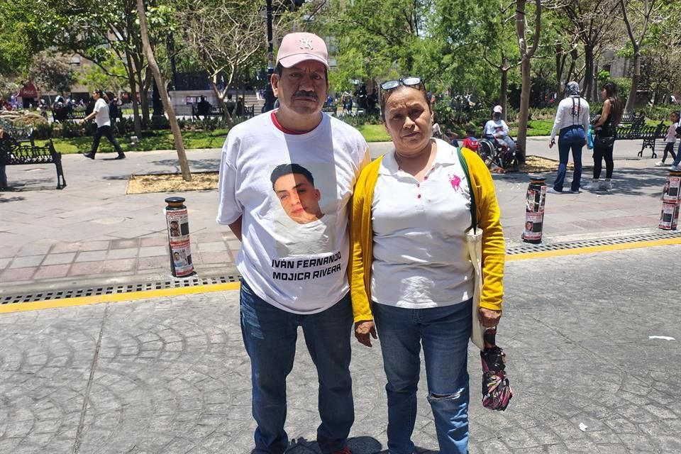 'Desde el día que mi hijo desapareció no me gusta aquí, me dan miedo las calles. A mí ahorita me dan miedo las calles'.