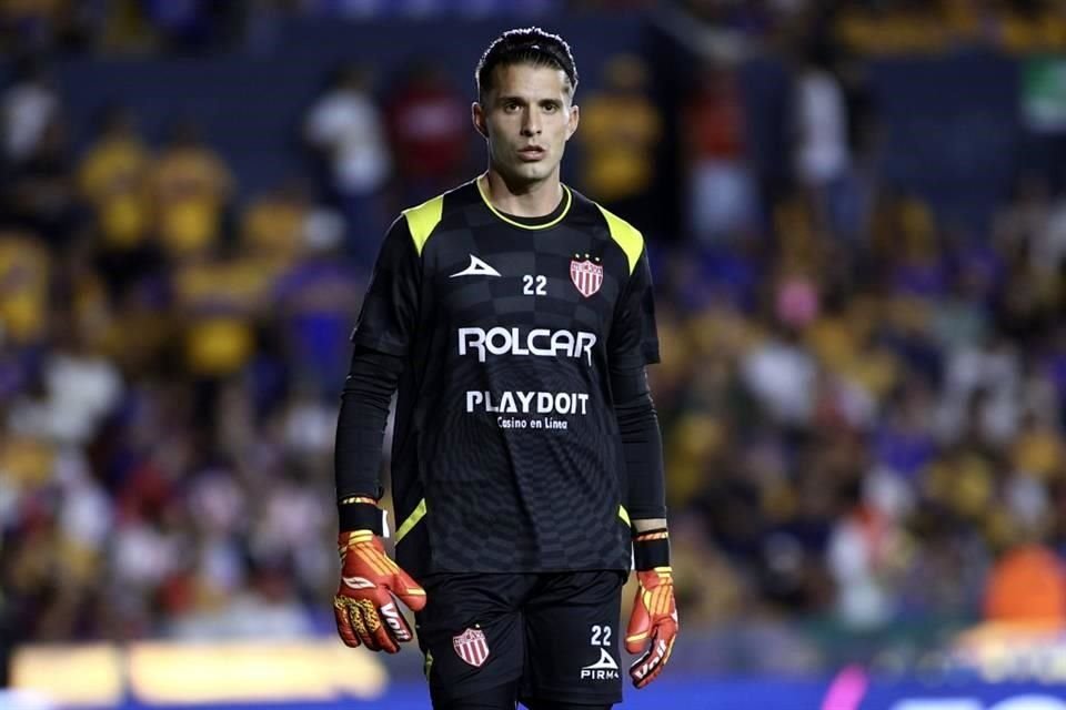 Luis Unsaín, el arquero del Necaxa.