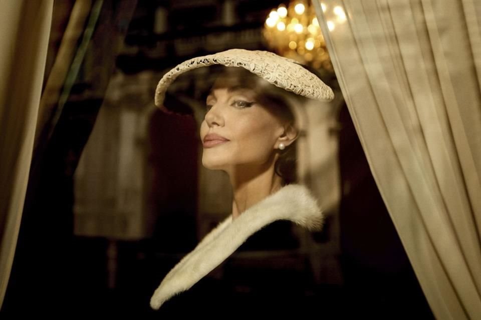 Jolie protagonizó el año pasado 'María', una película biográfica de Pablo Larraín sobre la cantante de ópera María Callas.