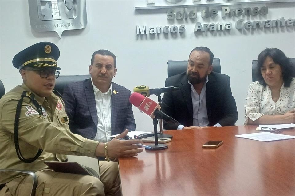 El titular de Protección Civil y Bomberos del municipio, Miguel Magaña, destacó que el municipio tiene 28 puntos de monitoreo.